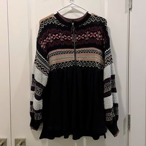 Free People Cozy Cottage Tunic Sweater